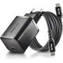 NGS Cargador GaN 65W con Cable USB-C de 1.5m y 8 Conectores para ASUS